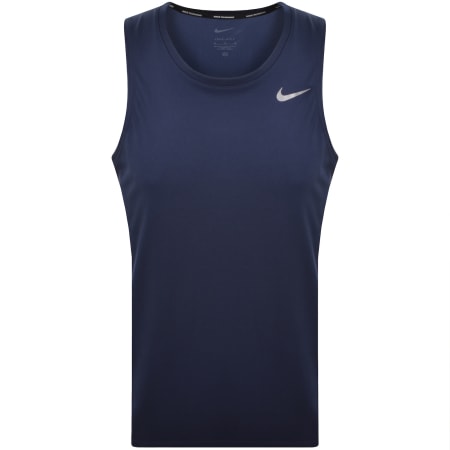 Product image for Nike Running Dri Fit Miler Vest Navy