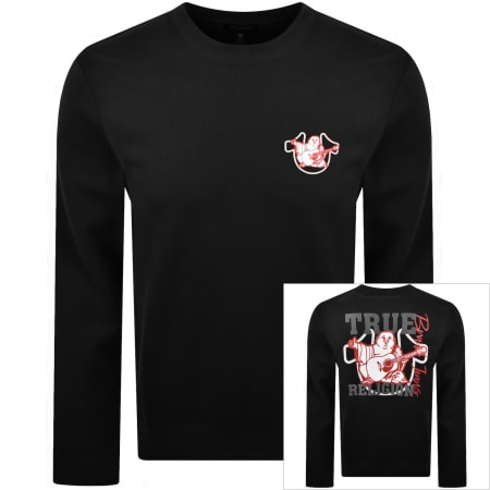 Product image for True Religion Bold Sweatshirt Black