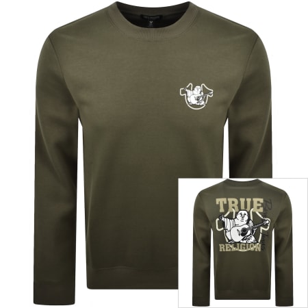 Product image for True Religion Bold Sweatshirt Green