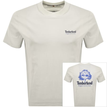 Product image for Timberland Rugged Active Gear T Shirt White