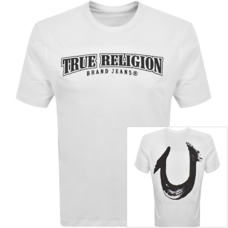 Product image for True Religion Relaxed Nu Brush T Shirt White