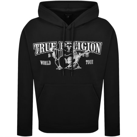 Product image for True Religion Logo Hoodie Black