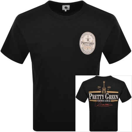 Product image for Pretty Green Black Stuff T Shirt Black