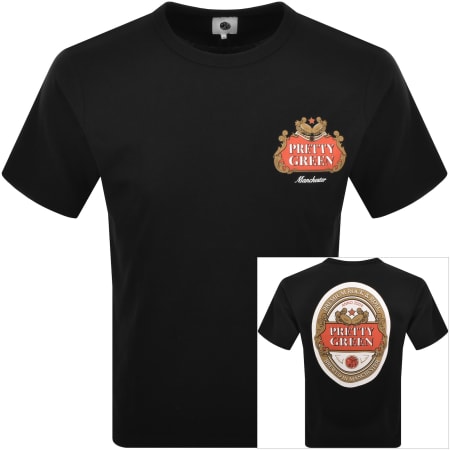 Product image for Pretty Green Nelson T Shirt Black
