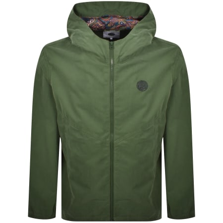 Product image for Pretty Green Feltham Hooded Jacket Green