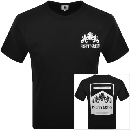 Product image for Pretty Green Ember T Shirt Black