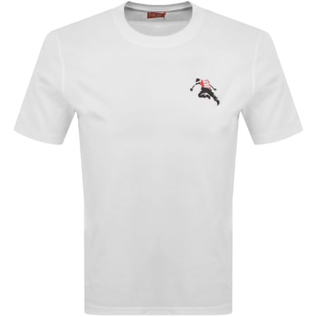 Product image for Diesel T Adjust T3 T Shirt White