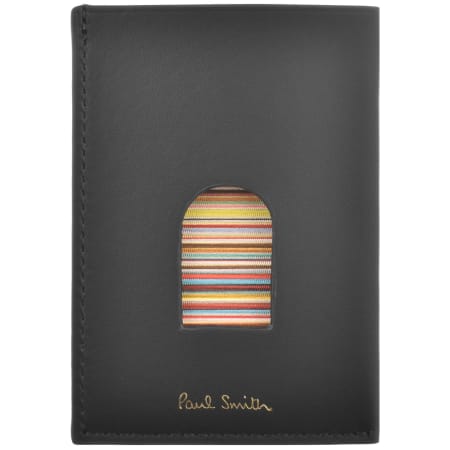 Product image for Paul Smith Thumb Hole Card Holder Black