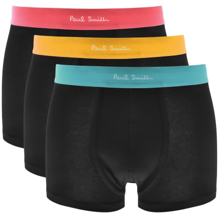 Product image for Paul Smith 3 Pack Trunks Black