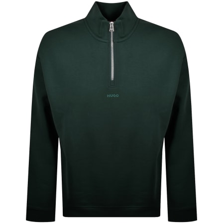 Product image for HUGO Durty244 Sweatshirt Open Green