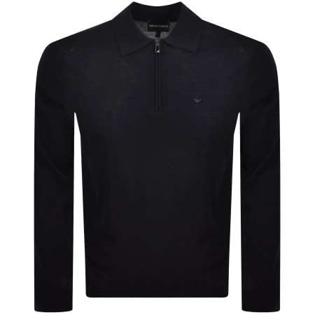 Product image for Emporio Armani Knit Jumper Navy