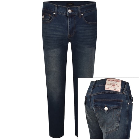 Product image for True Religion Rocco Flap Skinny Jeans Blue