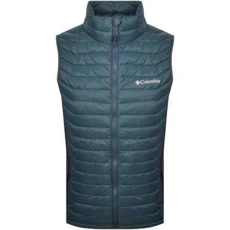 Product image for Columbia Powder Pass Hybrid Gilet Blue