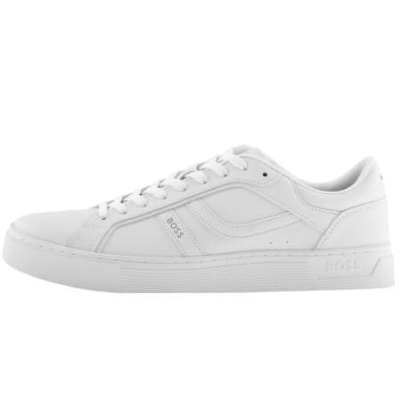 Product image for BOSS Rhys Tennis Trainers White