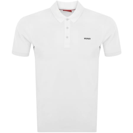Product image for HUGO Donos222 Polo T Shirt White
