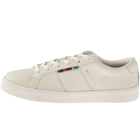 Product image for Paul Smith Beech Leather Trainers White