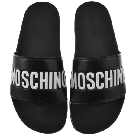 Product image for Moschino Pool Sliders Black