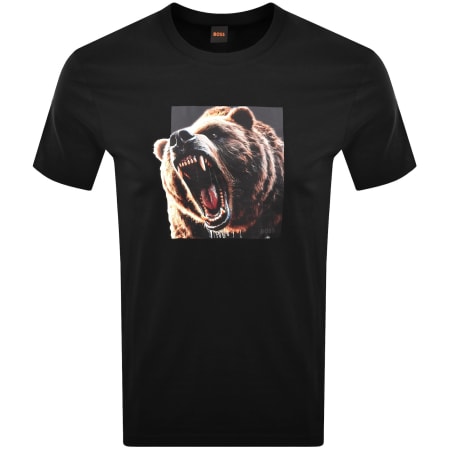 Product image for BOSS Graphic T Shirt Black