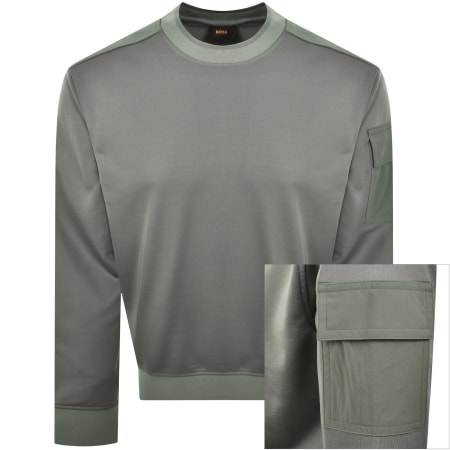 Product image for BOSS We Functional Sweatshirt Grey