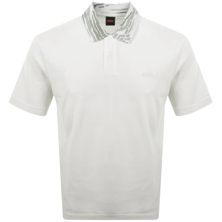 Product image for BOSS Pe Wildnature Polo T Shirt Cream