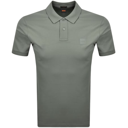 Product image for BOSS Passenger Polo T Shirt Grey
