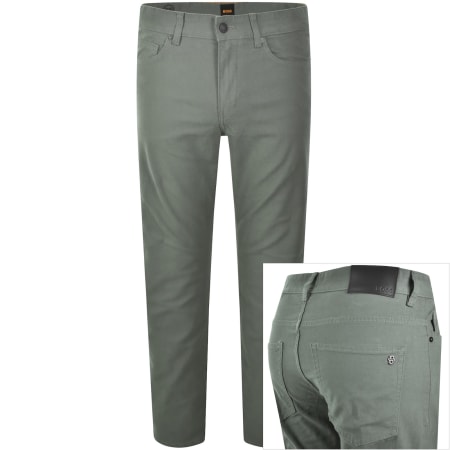 Product image for BOSS Delaware Slim Fit Trousers Grey