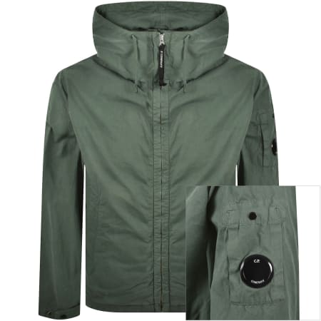 Product image for CP Company Micro-Reps Hooded Jacket Green