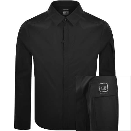 Product image for CP Company Metro-Tek Overshirt Black