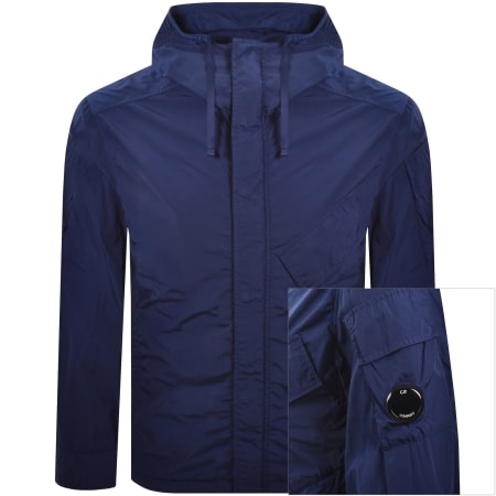Product image for CP Company Chrome-R Zip Overshirt Blue
