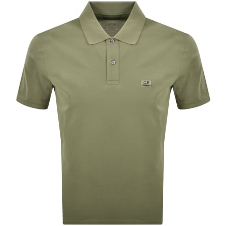 Product image for CP Company Polo T Shirt Green