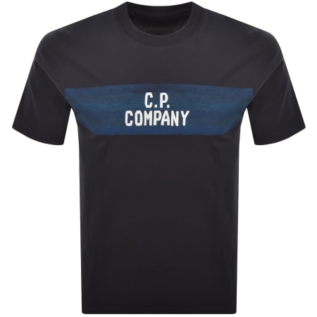 Product image for CP Company Logo T Shirt Navy