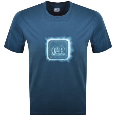 Product image for CP Company Logo T Shirt Blue