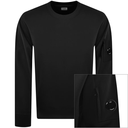 Product image for CP Company Raised Lens Sweatshirt Black