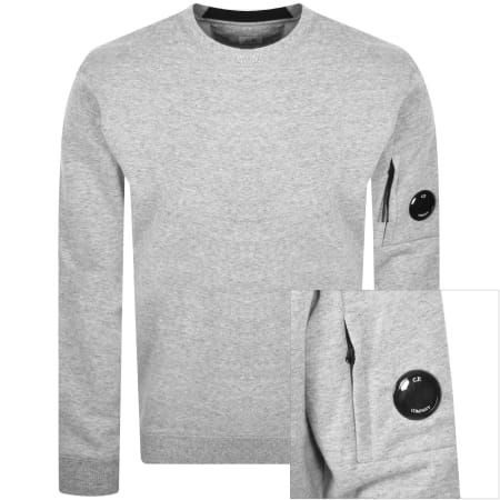 Product image for CP Company Raised Lens Sweatshirt Grey