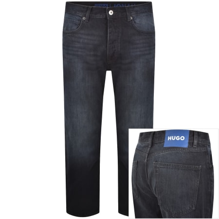 Product image for HUGO Blue Straight Fit Jonah Jeans Navy