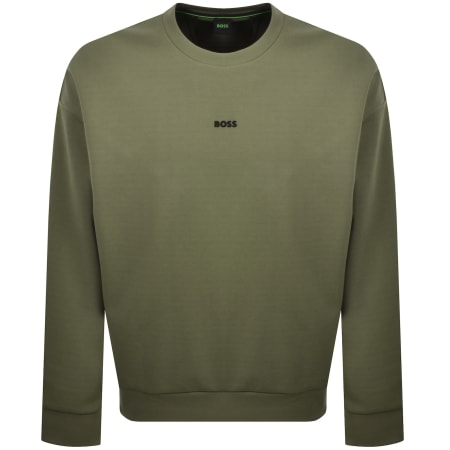 Product image for BOSS Stenson Relaxed Sweatshirt Green