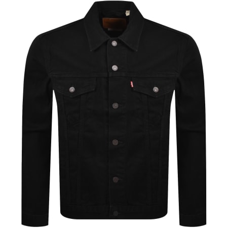 Product image for Levis Trucker Denim Jacket Black