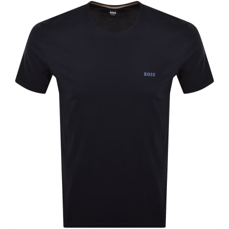 Product image for BOSS Mix And Match T Shirt Dark Blue