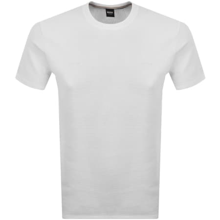 Product image for BOSS Waffle T Shirt White