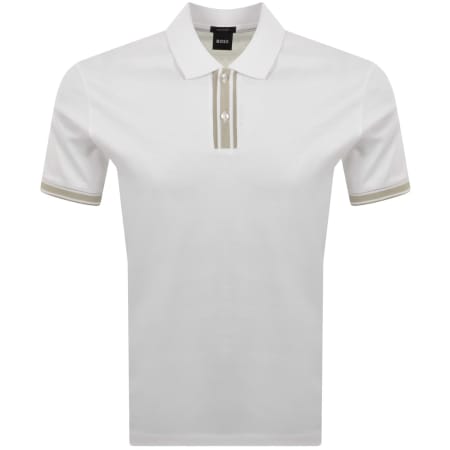 Product image for BOSS Parlay Polo T Shirt White