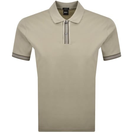 Product image for BOSS Parlay Polo T Shirt Beige