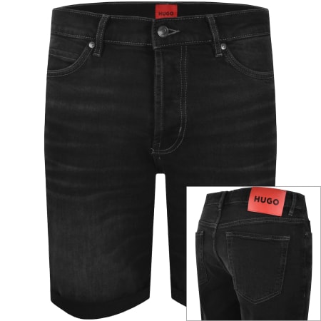 Product image for HUGO 634 Denim Shorts Dark Grey