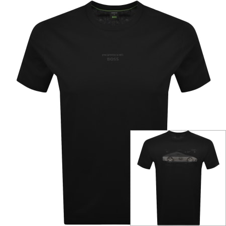 Product image for BOSS X Porsche Spirit70 Car T Shirt Black