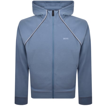 Product image for BOSS Saggy Full Zip Hoodie Blue