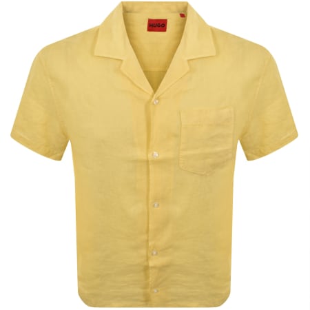 Product image for HUGO Exolino Shirt Yellow