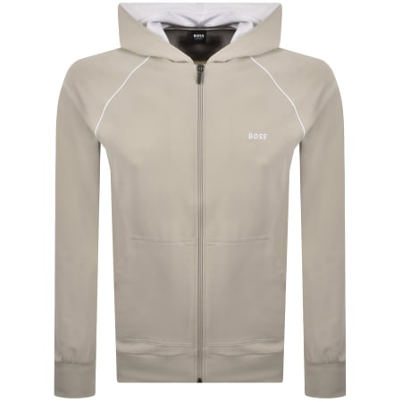 Product image for BOSS Mix And Match Full Zip Hoodie Grey