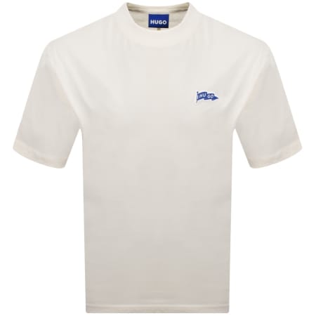 Product image for HUGO Blue Nohatio T Shirt Cream