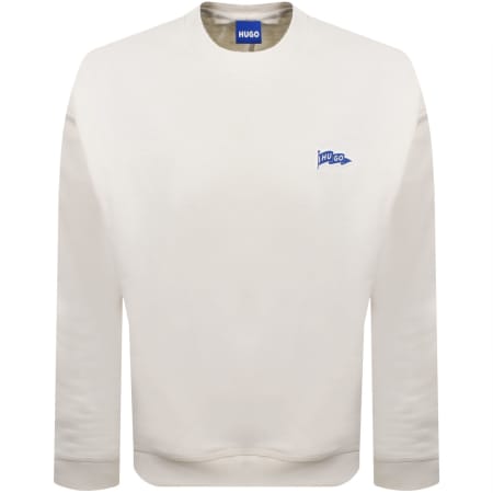 Product image for HUGO Blue Nohatoch Sweatshirt Cream