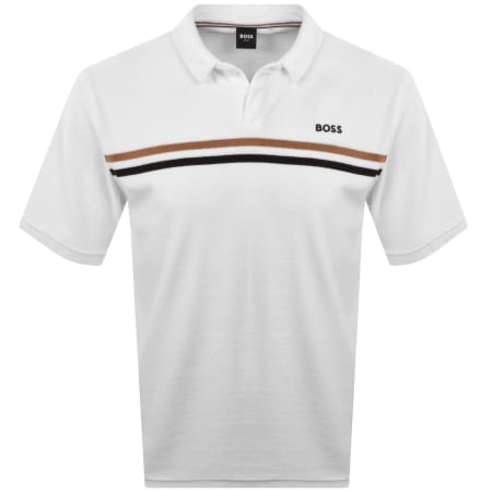 Product image for BOSS Iconic Polo Shirt White