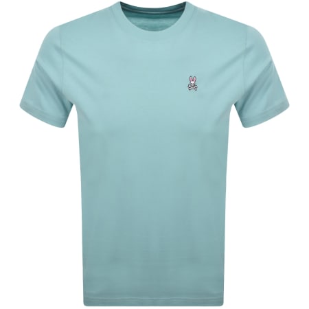 Product image for Psycho Bunny Classic Crew Neck T Shirt Blue